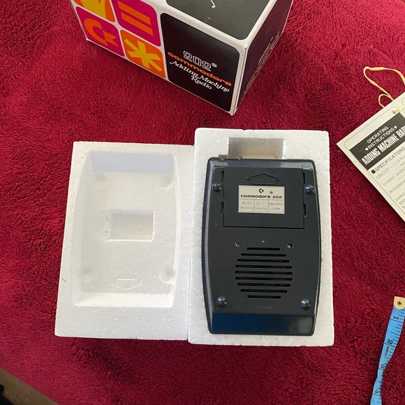 Vintage Novelty 202* Commodore Adding Machine Transistor Radio 1970’s - Picture 11 of 17